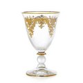 Classic Touch Decor Classic Touch décor CWG230 Water Glasses with 24k Gold Artwork; Set of 6 CWG230